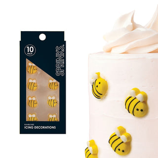 Sprinks | Bumble Bee Icing Decorations | Bee Party Supplies NZ