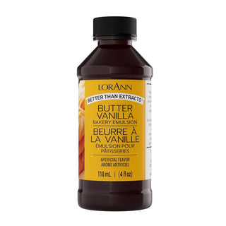 Lorann Bakery Emulsion 118ml/4oz - Butter Vanilla