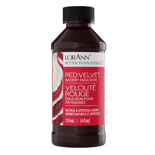 Lorann Bakery Emulsion 118ml/4oz - Red Velvet