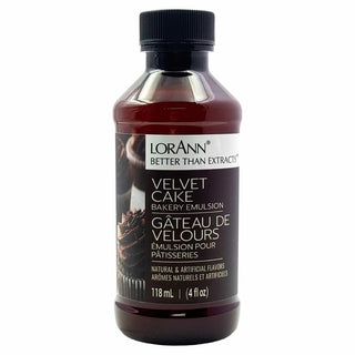Lorann Bakery Emulsion 118ml/4oz - Velvet Cake