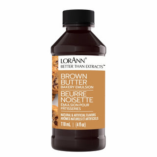 Lorann Bakery Emulsion 118ml/4oz - Brown Butter