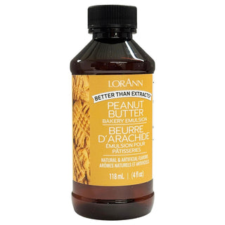 Lorann | Peanut Butter Bakery Emulsion 118ml/4oz | Baking Supplies NZ