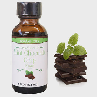 Lorann Oil | 29.5ml/1oz Lorann Flavouring Oil - Mint Chocolate Chip | Candy and Chocolate Flavouring NZ