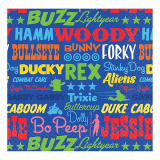 Toy Story 4 Napkins - Beverage 16 Pkt