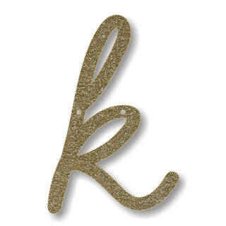 Meri Meri Gold Acrylic Bunting Letter or Number