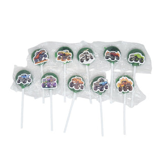 Monster Truck Lollipop | Monster Truck Party Supplies NZ