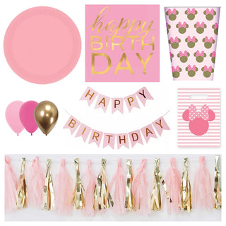 Clearance Minnie Party Pack for 8 - SAVE 45%
