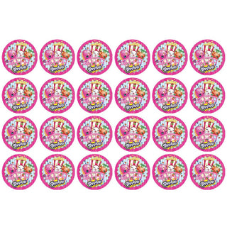 Shopkins Edible Icing Cupcake Images | Shopkins Party Supplies NZ