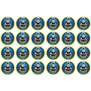 Thomas the Tank Engine Edible Icing Cupcake Images | Thomas the Tank Engine Party Supplies NZ