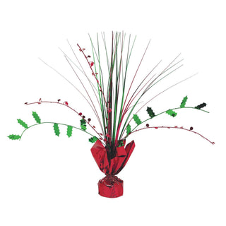 Holly Mini Foil Spray Centerpiece