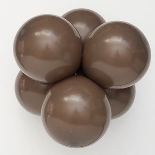 43cm Cocoa Giant Balloons - 50 Pkt