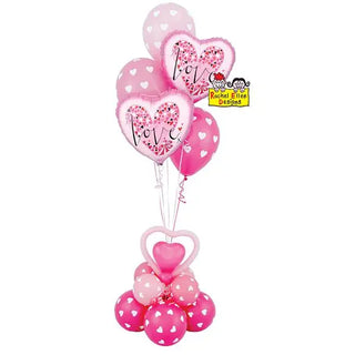 Little Love Hearts Balloon Bouquet