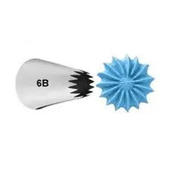 Wilton 6B Open Star Decorating Tip