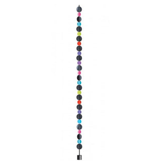 Black & Primary 3D Dots Balloon Tail