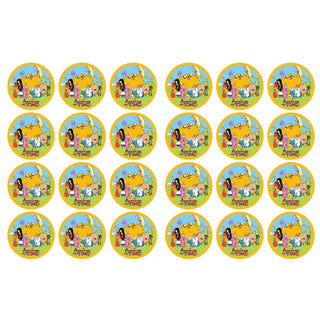 Adventure Time Edible Icing Cupcake Images
