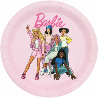 Barbie and Friends Dinner Plates | Barbie Party Supplies NZ