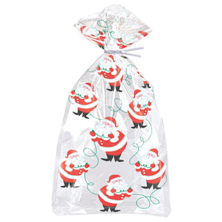 Twinkle Santa Cello Bags | Christmas Gift Bags NZ