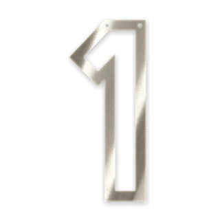 Meri Meri Silver Acrylic Bunting Letter or Number
