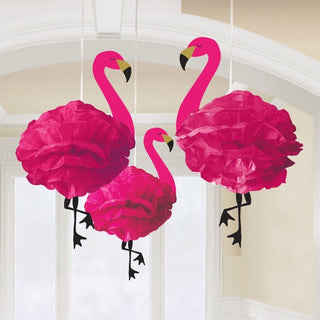 Flamingo Fluffy Decorations