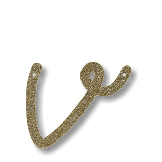 Meri Meri Gold Acrylic Bunting Letter or Number