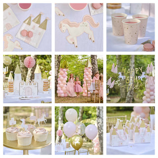 Premium Ginger Ray Princess Party Pack - SAVE 5%