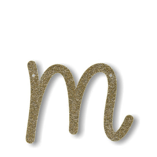 Meri Meri Gold Acrylic Bunting Letter or Number