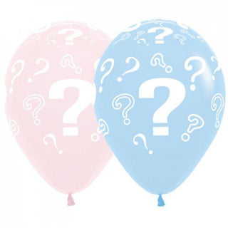 Question Marks Gender Reveal Balloon | Gender Reveal Party Supplies NZ
