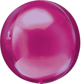 Bright Pink Orbz Foil Balloon | Pink Party Supplies NZ