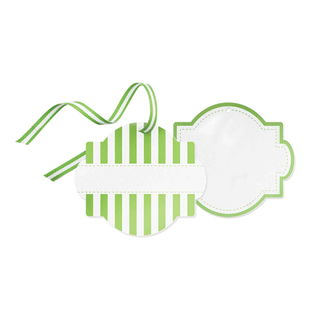 Paper Eskimo Green Styling Tags