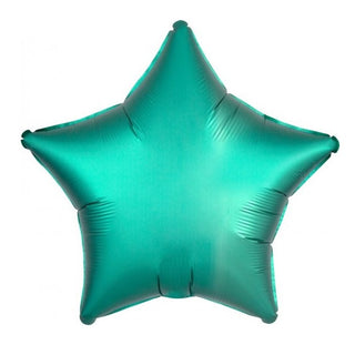 Satin Luxe Jade Star Foil Balloon | Helium Filled Balloons NZ