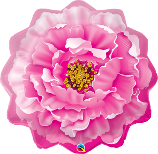Pink Peony SuperShape Foil Balloon