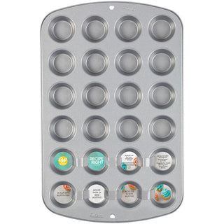 Wilton | Recipe Right Mini Muffin Pan 24 Cavity | Baking Supplies NZ