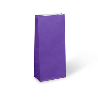 Violet Purple Paper Party Bag | Purple Party Supplies NZ