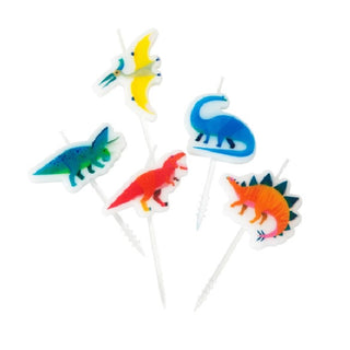 Party Dinosaur Candles - 5 Pkt