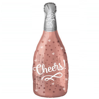 Champagne Bottle Junior Shape Foil Balloon