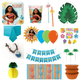 Premium Moana Party Pack for 8 - $112.87 VALUE