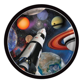 Space Blast Plates | Outer Space Party Supplies NZ