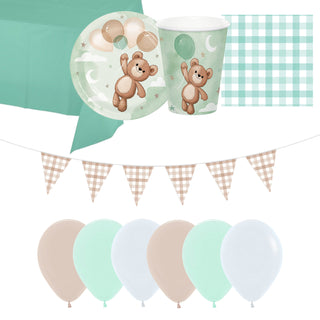 Teddy Bear Party Essentials - 34 Pc - SAVE 17%