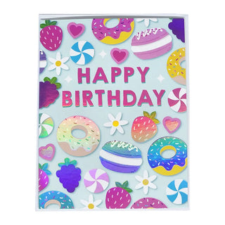 Sweets Birthday Card | Candyland Party Supplies NZ