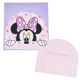 Minnie Mouse Party Invitations | Minnie Mouse Party Supplies NZ