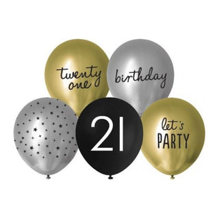 21st Birthday Balloons | 21st Birthday Party Supplies NZ