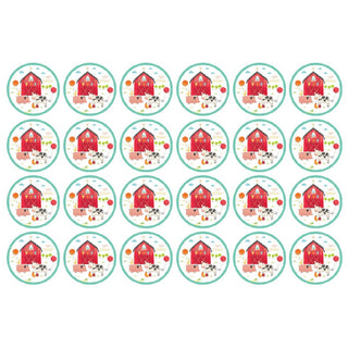 Barnyard Edible Icing Cupcake Images | Farm Party Supplies NZ