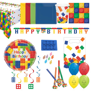 Deluxe Lego Blocks Party Pack for 8 - SAVE 10%