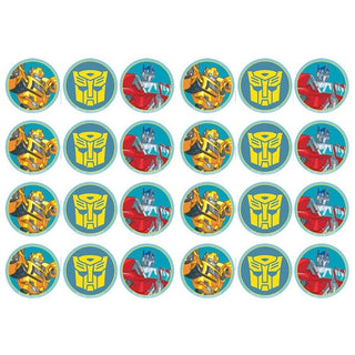 Transformers Edible Icing Cupcake Images | Transformers Party Supplies NZ