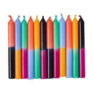 Wilton Colour Block Candles - 12 Pkt