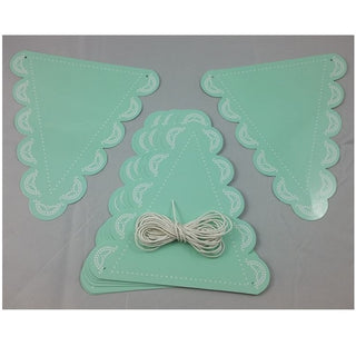 Tiffany Blue Doily Bunting | Tiffany Doily Bunting | Doily Bunting | Blue Doily Bunting | NZ Party Supplies |