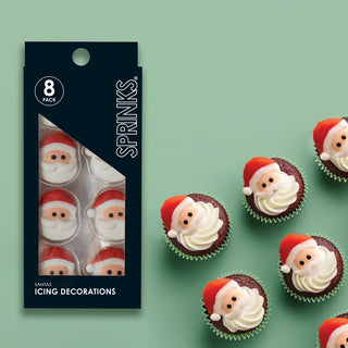 Sprinks | Santa Icing Decorations | Christmas Cake Decorating Supplies NZ