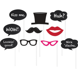 Chalkboard Photo Booth Props