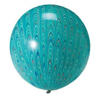Peacock Balloon - Green