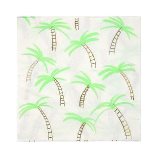 Meri Meri Palm Trees Napkins - Lunch 16 Pkt